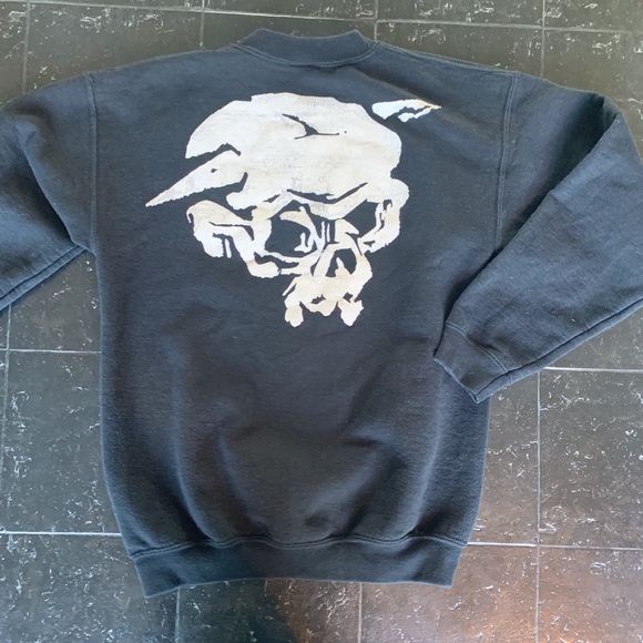 Black 3rd Lair Crewneck Sweatshirt Kids XL - Picture 6 of 7